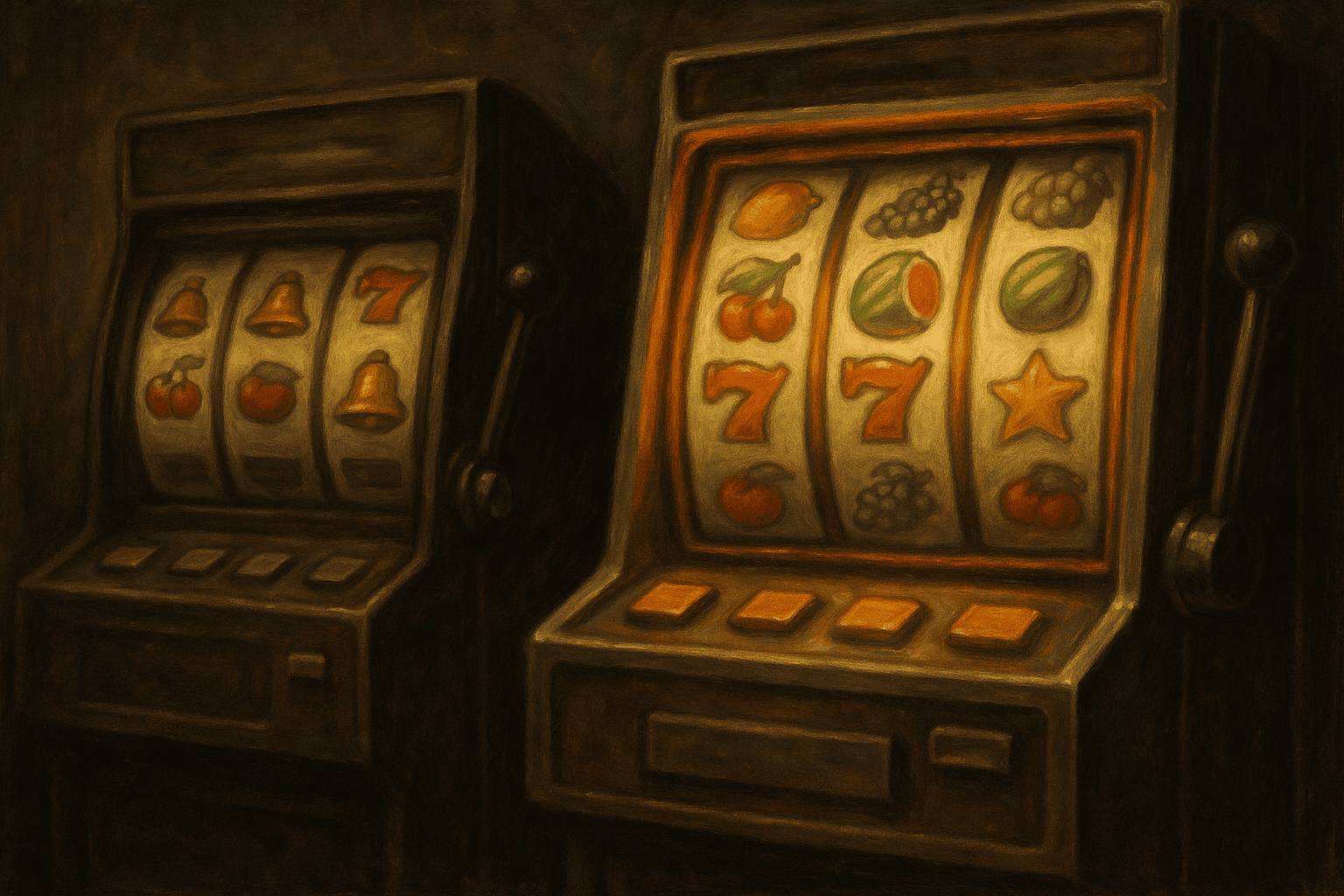 La diferencia entre tragamonedas de 3 y 5 carretes